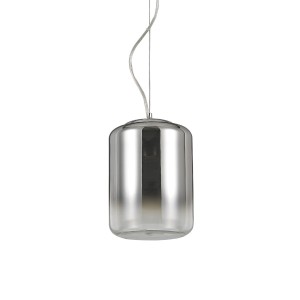 Светильник подвесной Ideal Lux Ken SP1 Small Размытый хром E27 112084