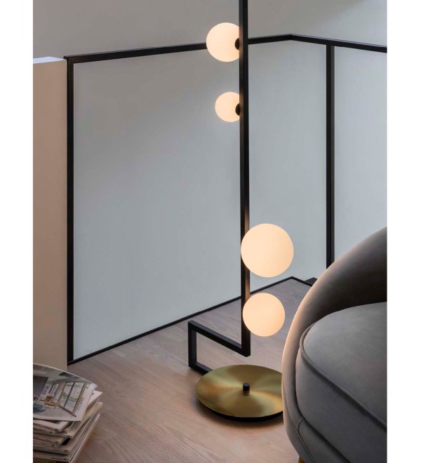 Торшер напольный Ideal Lux Birds PT5 Черный G9 LED 273662