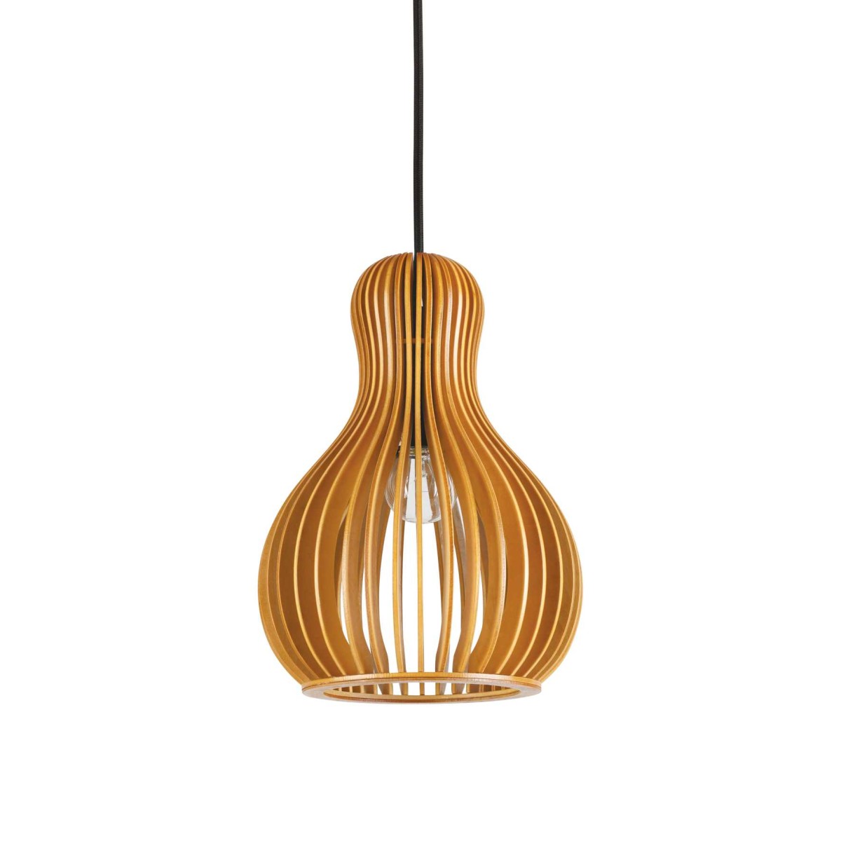 Светильник подвесной Ideal Lux Citrus-3 sp1 Дерево E27 159867