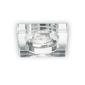 Светильник встраиваемый Ideal Lux Blues Fi Square Прозрачный GU10 114019