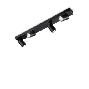 Светильник потолочный Ideal Lux Rudy PL4 Round Черный GU10 229072