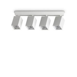 Светильник потолочный Ideal Lux Dynamite PL4 Linear Square GU10 Белый 367422