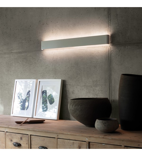 Светильник настенный Ideal Lux Delta LED AP D041 3000K LED Цемент 369563