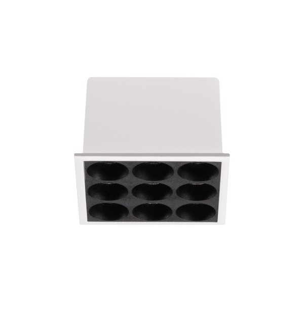 Светильник встраиваемый Ideal Lux Lika FI Slim Square 10W 3000K LED Белый 367286