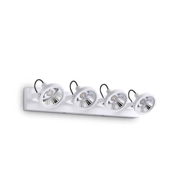 Светильник потолочный Ideal Lux Glim PL4 Белый GU10 200217
