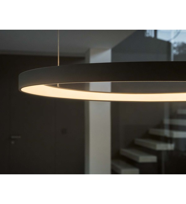 Люстра подвесная Ideal Lux Gemini SP D081 On-Off 3000K Черный LED 247281