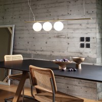 Люстра подвесная Ideal Lux Perline SP2 Черный G9 306995