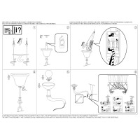 Люстра подвесная Ideal Lux Casanova SP8 Прозрачный E14 044255