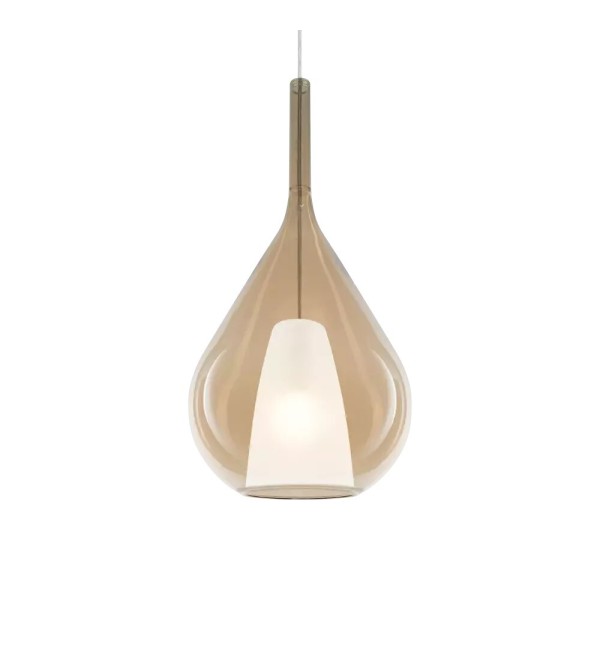 Светильник подвесной Ideal Lux Kalique SP1-3 D28 Янтарь E27 359748
