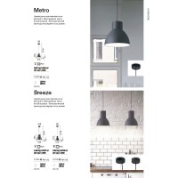 Светильник подвесной Ideal Lux Breeze SP1 Small Серый E27 137681