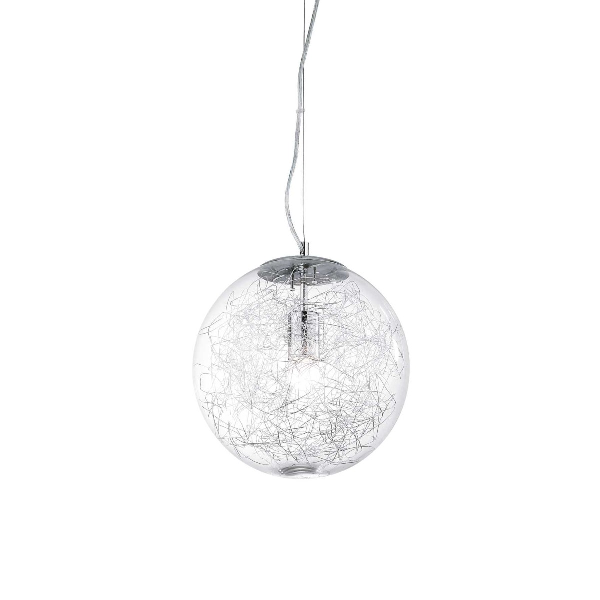 Светильник подвесной Ideal Lux Mapa SP1 D30 Прозрачный E27 045115
