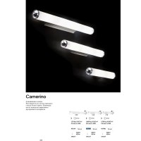 Светильник настенный Ideal Lux Camerino AP3 Белый E14 027098