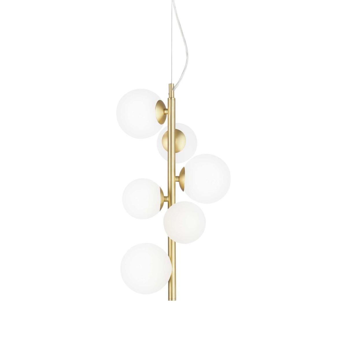 Люстра потолочная Ideal Lux Perlage PL6 Белый G9 309279