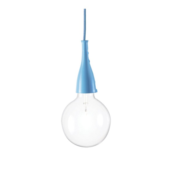 Светильник подвесной Ideal Lux Minimal SP1 Синий E27 063614