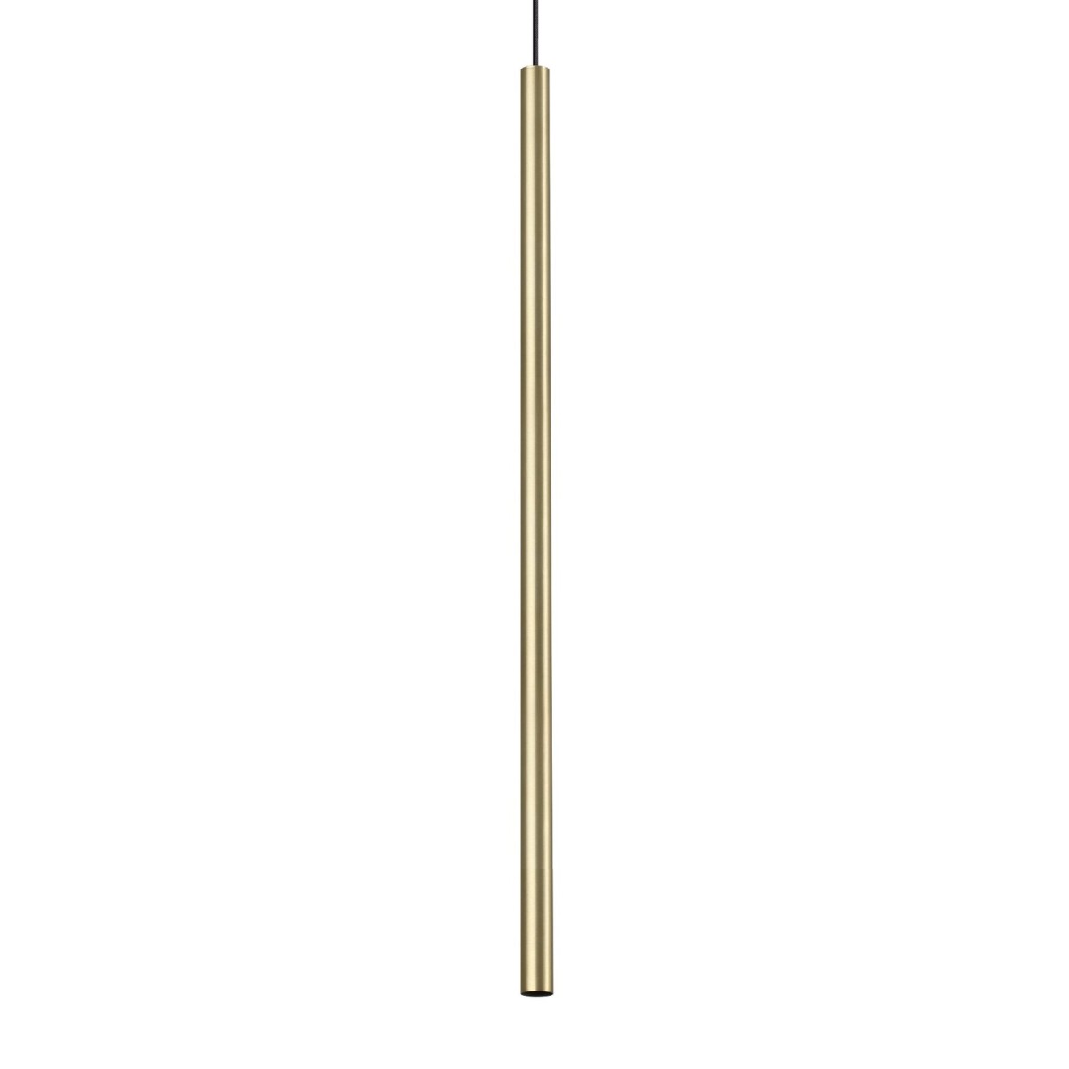 Светильник подвесной Ideal Lux Look SP1 Round D30 H1000 Латунь LED 339733