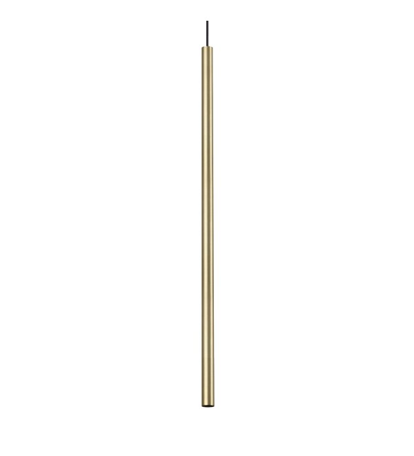 Светильник подвесной Ideal Lux Look SP1 Round D30 H1000 Латунь LED 339733