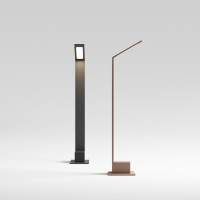 Светильник садово-парковый Ideal Lux Agos PT H80 3000K Черный LED 326733