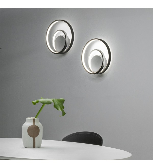 Светильник настенный Ideal Lux Oz AP On-Off 3000K Белый LED 253695