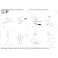 Светильник настенный Ideal Lux Florian AP2 Золото E14 035659