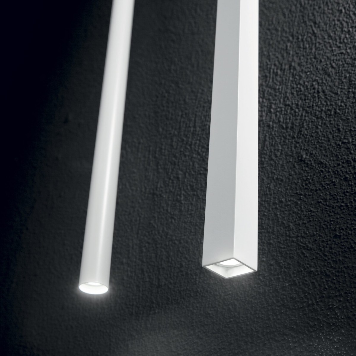 Светильник подвесной Ideal Lux Look LED SP01 Round D3.0 H070 On-Off 3000K Черный 371122