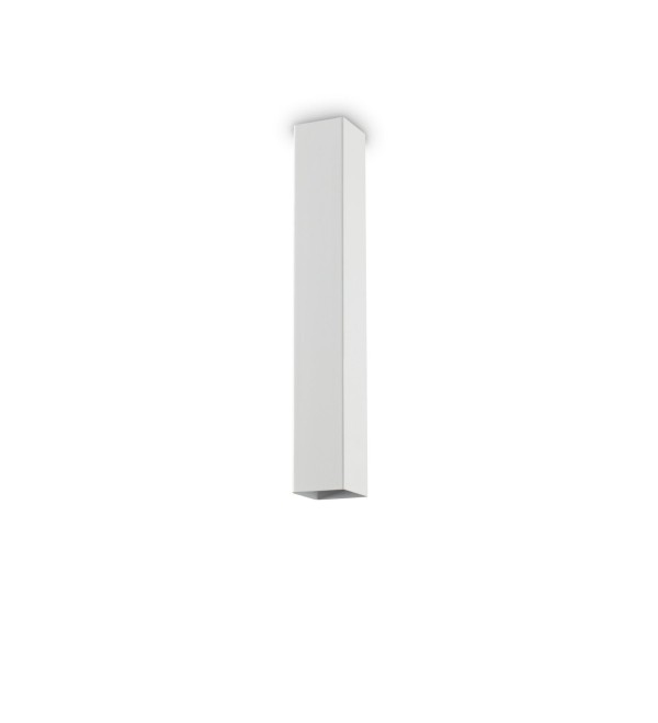 Светильник потолочный Ideal Lux Look PL1 Square D60 H400 Белый GU10 233833