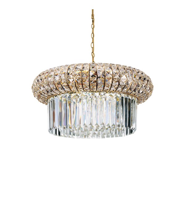 Люстра подвесная Ideal Lux Nabucco SP12 Золотистый E14 237794