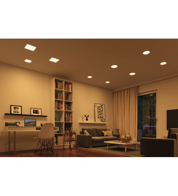 Панель встраиваемая Paulmann Panel Areo IP44 dimmable 3000К LED Белый 92937