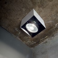 Светильник потолочный Ideal Lux Mood PL1 D15 Square Белый GU10 140933