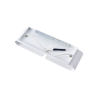 Светильник настенный Ideal Lux Clip AP2 Small Белый E27 014166