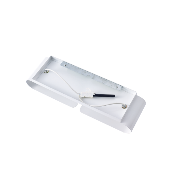 Светильник настенный Ideal Lux Clip AP2 Small Белый E27 014166