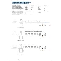 Люстра подвесная Ideal Lux Oracle Slim SP D050 Square On-Off Белый 3000К 259154