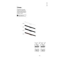Светильник уличный Ideal Lux Linea AP D144 Антрацит 3000К LED 313504