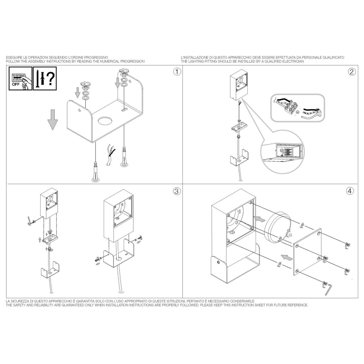 Светильник уличный садово-парковый Ideal Lux Sirio PR1 Черный GX53 345659