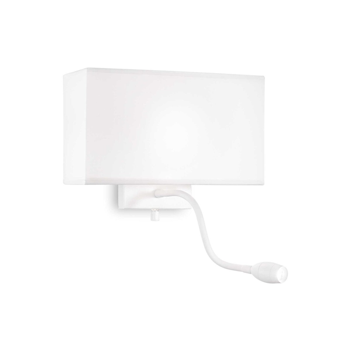 Светильник настенный Ideal Lux Hotel AP2 Белый E27 / LED 215693