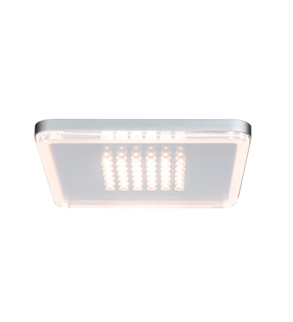 Панель встраиваемая Paulmann Premium Line Panel Shower 210х210 мм Хром матовый 2700K LED 92791