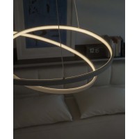 Люстра подвесная Ideal Lux Oz SP D080 On-Off 2700K Латунь LED 342429