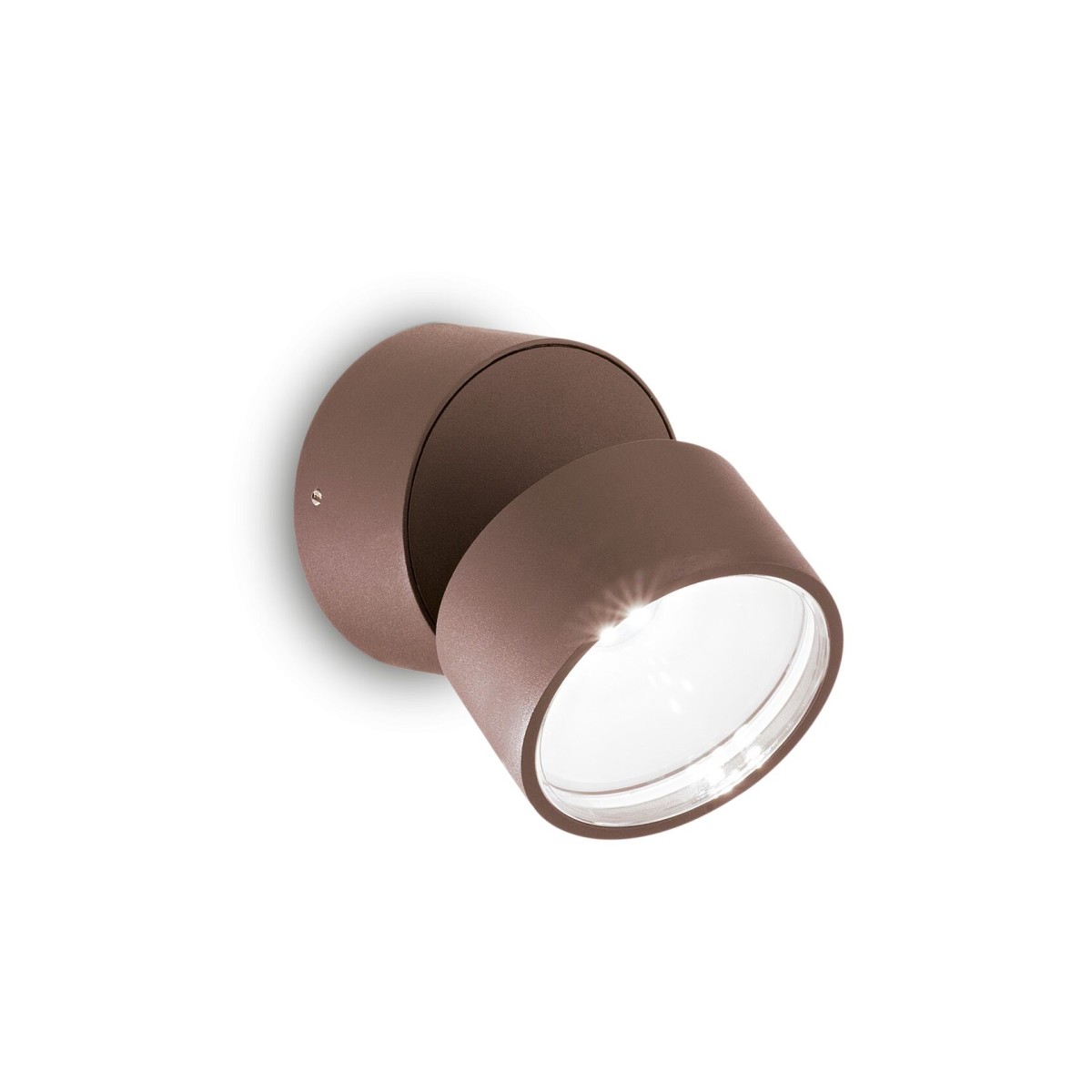 Светильник уличный Ideal Lux Omega AP Round 4000K Кофе LED 285498