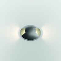 Светильник уличный встраиваемый Ideal Lux Rocket FI D5.5 Double 3000K LED Сталь 371047