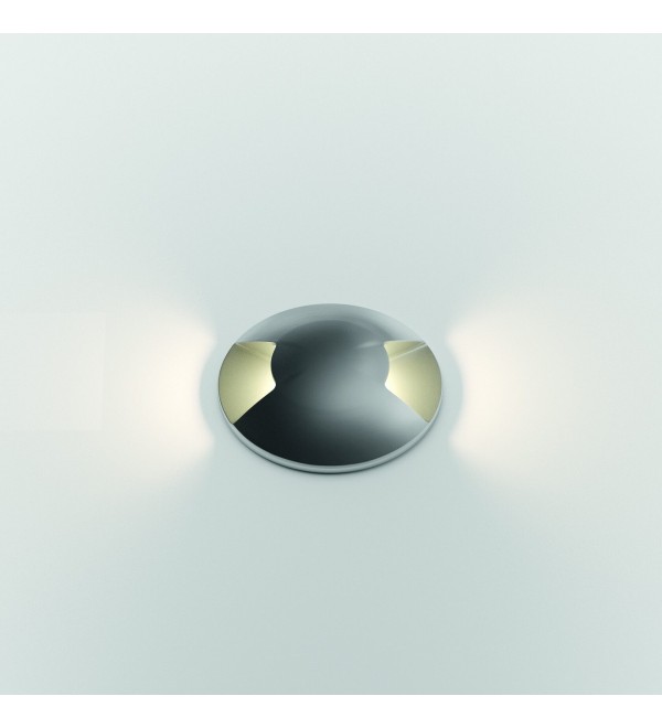 Светильник уличный встраиваемый Ideal Lux Rocket FI D5.5 Double 3000K LED Сталь 371047