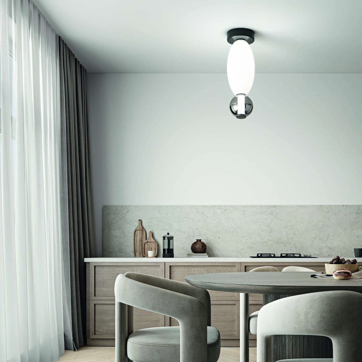 Светильник подвесной Ideal Lux Lumiere-2 SP LED Белый 3000К 314167