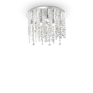 Люстра потолочная Ideal Lux Royal PL8 Хром G9 052991