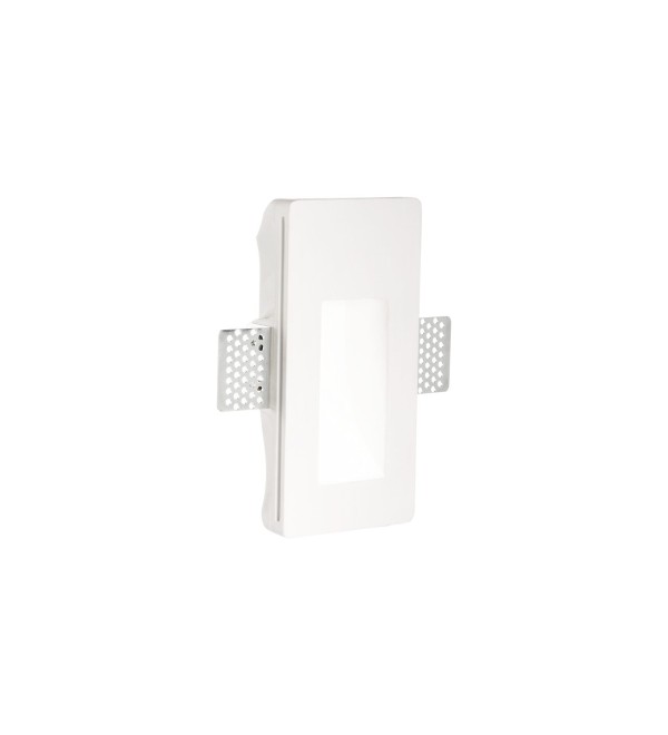 Светильник встраиваемый Ideal Lux Walky-2 FI Белый Гипс 3000К 249827