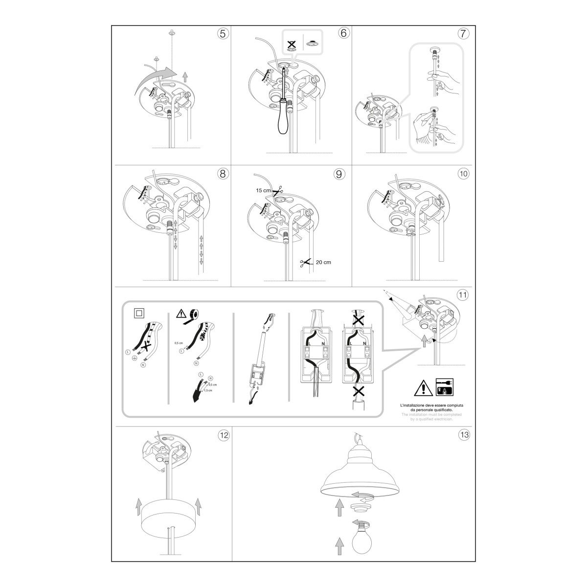 Светильник подвесной Ideal Lux Bistro SP1 Plate E27 Дымчатый 112343