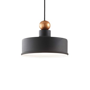 Светильник подвесной Ideal Lux Triade-2 SP1 Темно / Серый E27 221489
