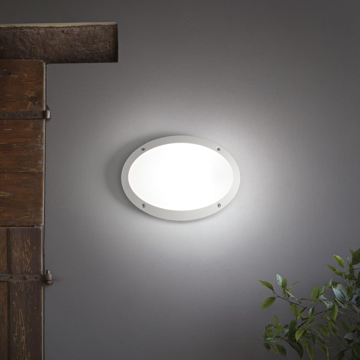 Светильник уличный настенный Ideal Lux Polar-2 AP1 Черный E27 096698