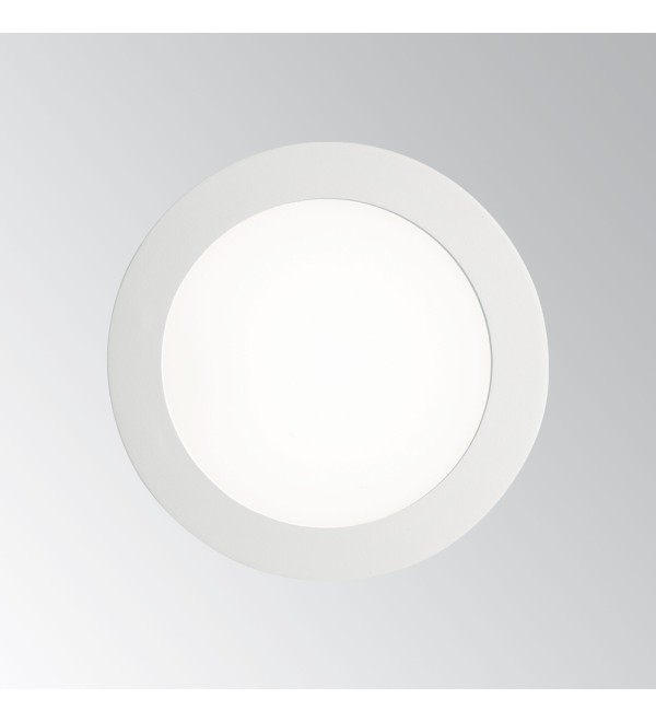 Светильник встраиваемый Ideal Lux Groove FI 30W Round Белый 3000K LED 124018