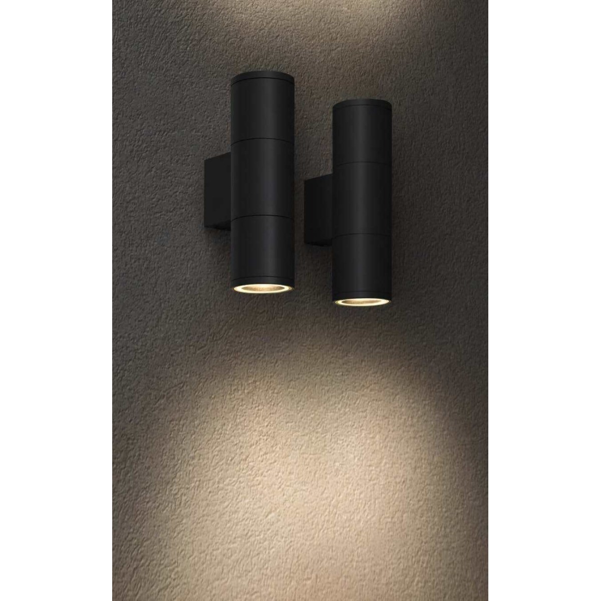 Светильник уличный Ideal Lux Gun AP2 Small Кофе GU10 163635