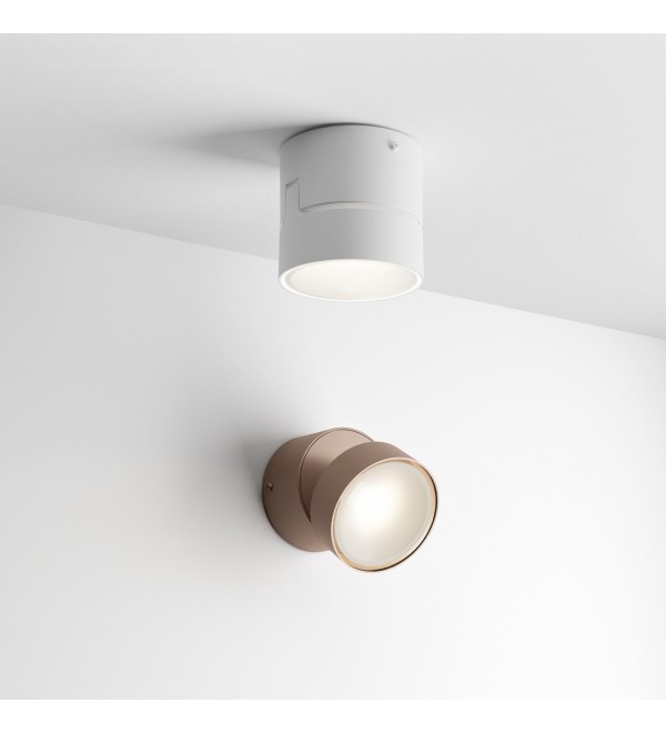 Светильник уличный Ideal Lux Omega AP Round 3000K Белый LED 285474