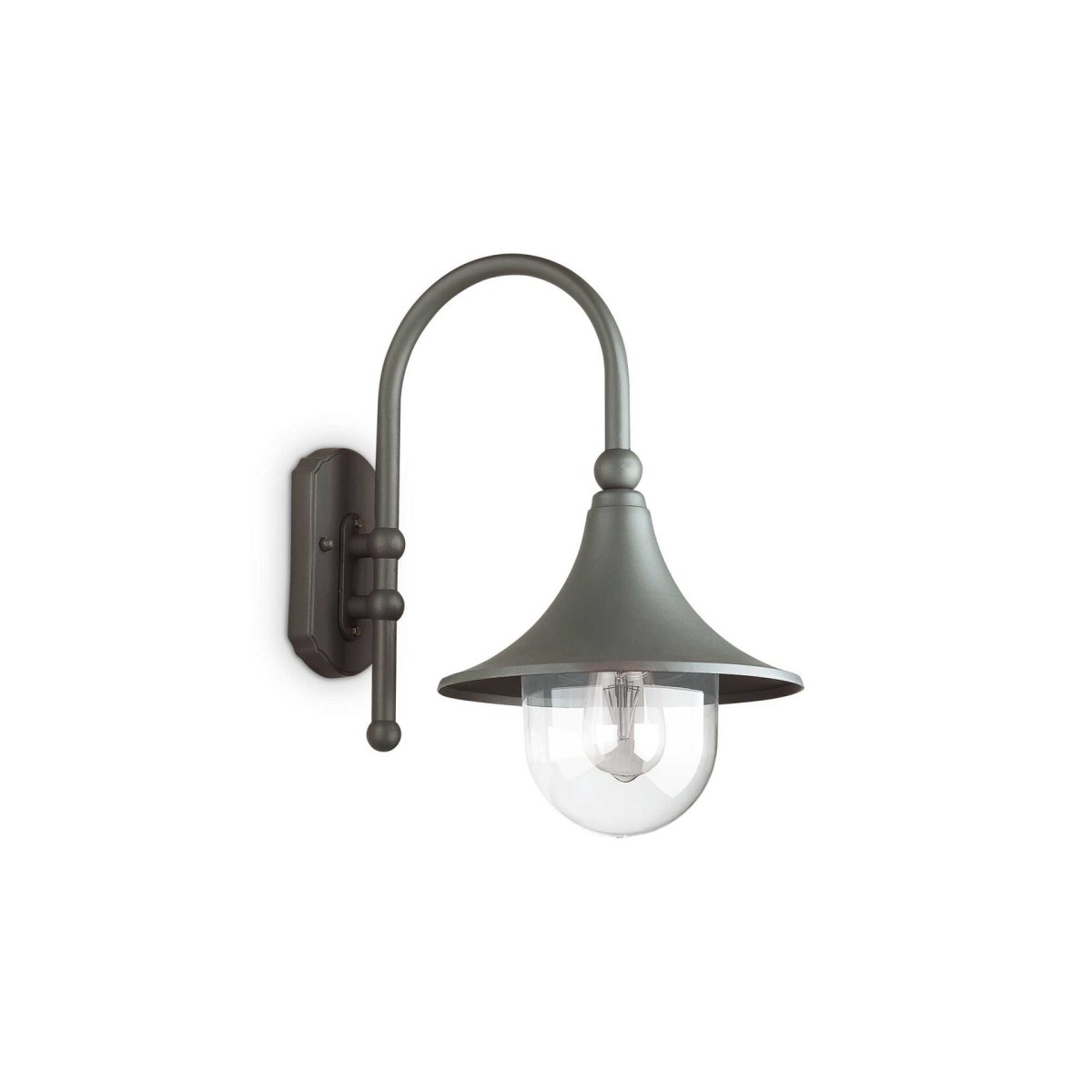 Светильник уличный Ideal Lux Cima AP1 Антрацитовый E27 246819