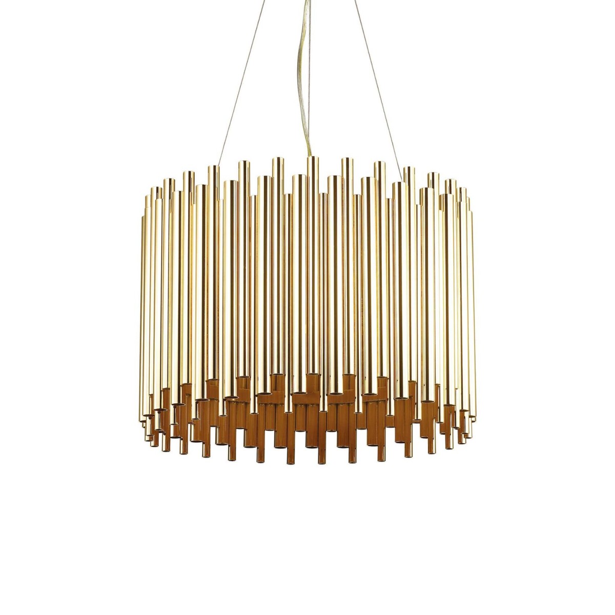 Люстра подвесная Ideal Lux Pan SP5 E27 Золото 208817